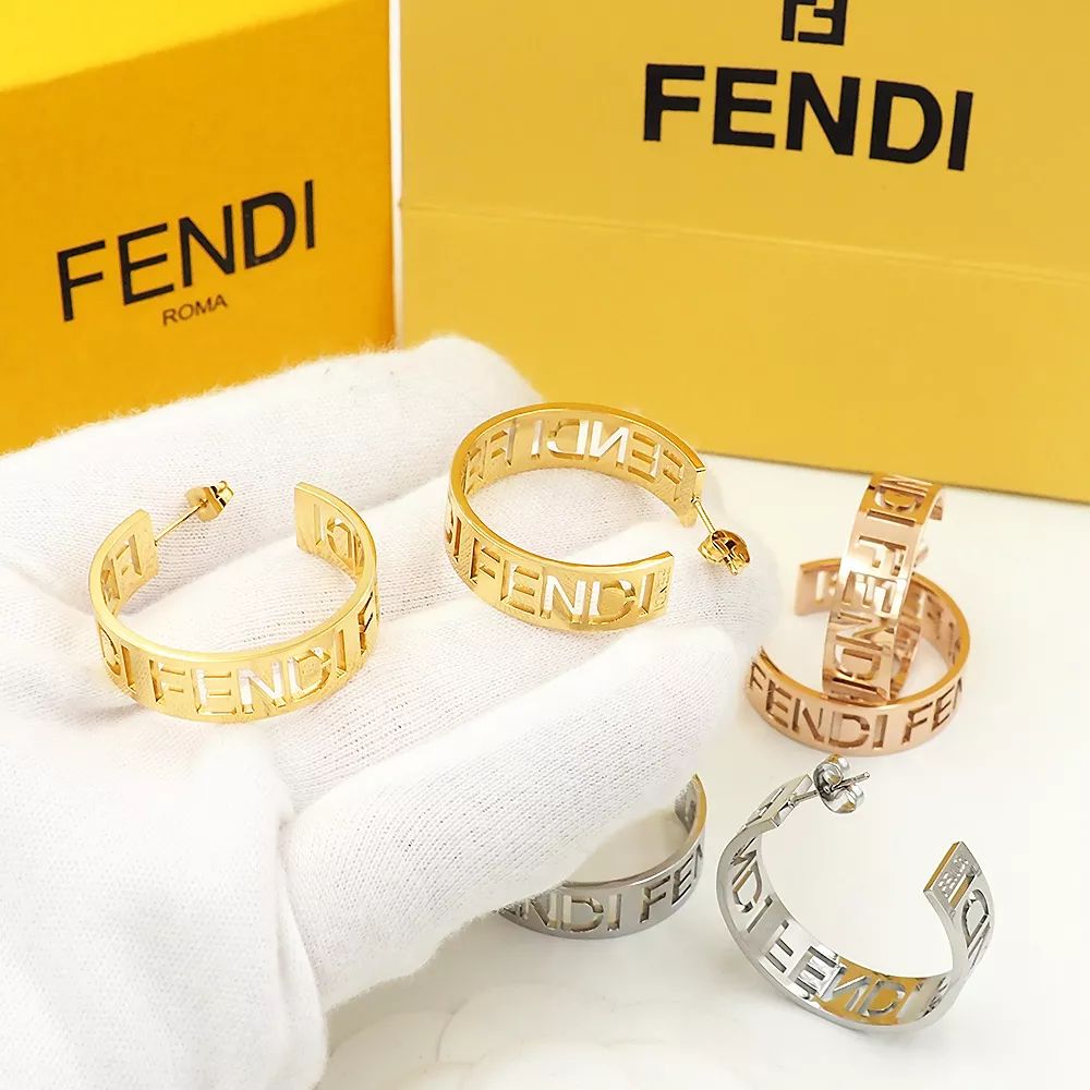 fendi boucles doreilles pour femme s_12b0a251